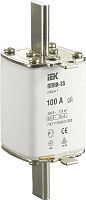 Вставка плавкая предохранителя IEK ППНИ-35 габарит 1 100А картинка